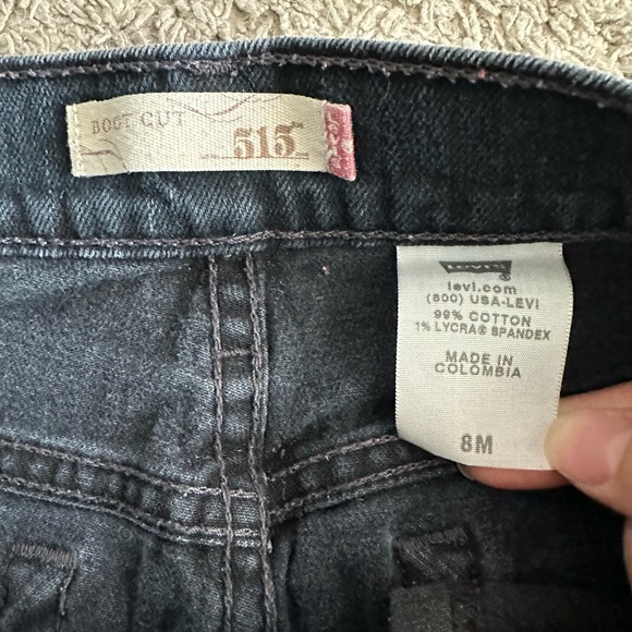 8M Women’s Boot Cut 515 Levi’s - Picture 2 of 8